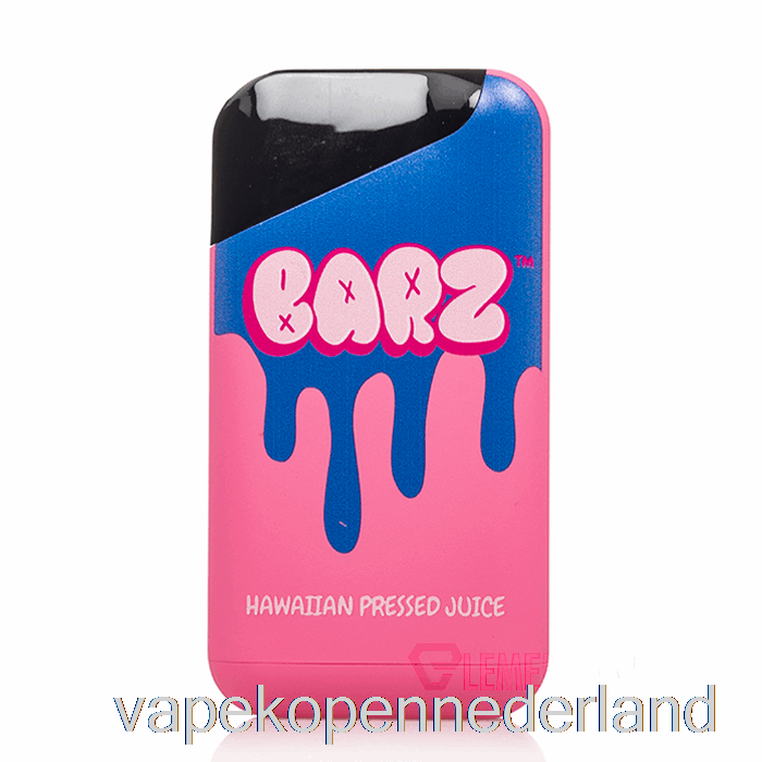 Elektronische Sigaret Vape Barz 7000 Wegwerp Hawaiiaans Geperst Sap